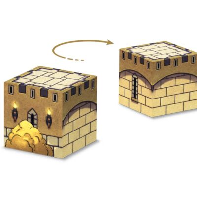 Muralla con almacén