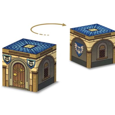 Entrada de fortaleza y salón